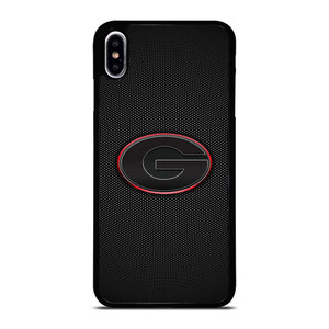 GEORGIA BULLDOGS CARBON LOGO iPhone XS Max Case Cover