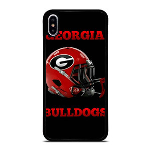 GEORGIA BULLDOGS FOOTBALL HELMET iPhone XS Max Case Cover