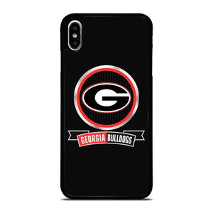 GEORGIA BULLDOGS UNIVERSITY NFL LOGO iPhone XS Max Case Cover