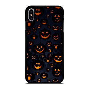 GHOST FACE HALLOWEN PATTERN iPhone XS Max Case Cover