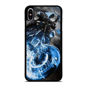 GHOST RIDER BLUE FIRE iPhone XS Max Case Cover