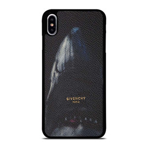 GIVENCHY PARIS SHARK LEATHER iPhone XS Max Case Cover