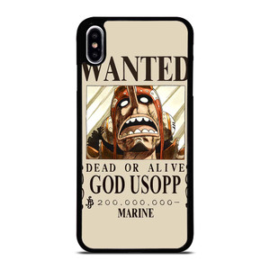GOD USOPP ONE PIECE ANIME iPhone XS Max Case Cover