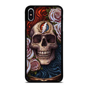 GRATEFUL DEAD SKULL AND ROSE LOGO iPhone XS Max Case Cover