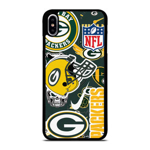 GREEN BAY PACKERS NFL STICKER BOMB iPhone XS Max Case Cover