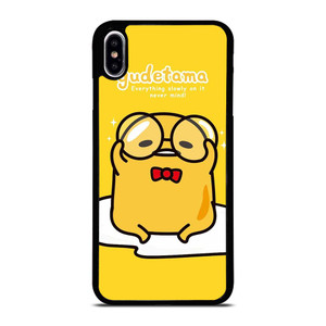 GUDETAMA LAZY EGG CUTE CARTOON iPhone XS Max Case Cover