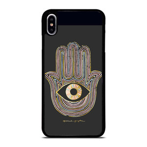 HAMSA EVIL EYE HAND OF FATIMA LOGO iPhone XS Max Case Cover