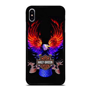 HARLEY DAVIDSON FLAME SWING iPhone XS Max Case Cover