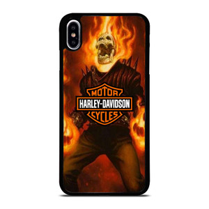 HARLEY DAVIDSON GHOST RIDER iPhone XS Max Case Cover