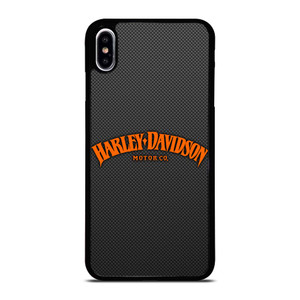 HARLEY DAVIDSON MOTOR CO CARBON iPhone XS Max Case Cover
