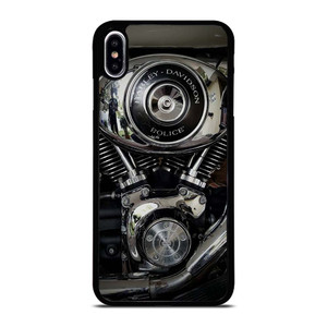 HARLEY DAVIDSON POLICE ENGINE iPhone XS Max Case Cover