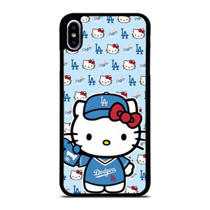 HELLO KITTY DODGERS COLLAGE iPhone XS Max Case Cover