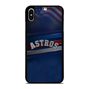 HOUSTON ASTROS AMERICAN FLAG iPhone XS Max Case Cover