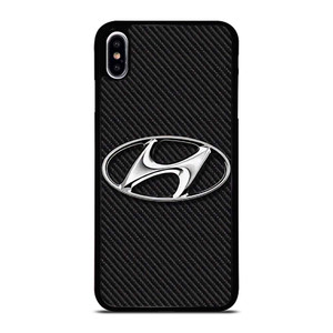 HYUNDAI MOTORS CARBON LOGO iPhone XS Max Case Cover