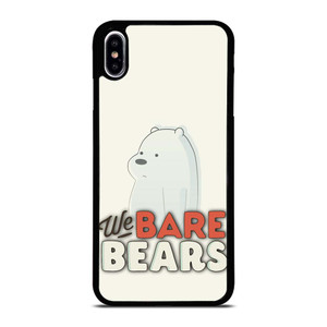 ICE BEAR WE BARE BEARS CARTOON 2 iPhone XS Max Case Cover