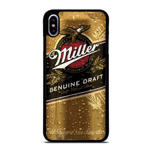 ICED MILLER GENUINE DRAFT BEER CAN iPhone XS Max Case Cover
