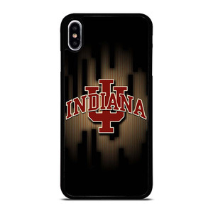 INDIANA HOOSIERS UNIVERSITY LOGO iPhone XS Max Case Cover