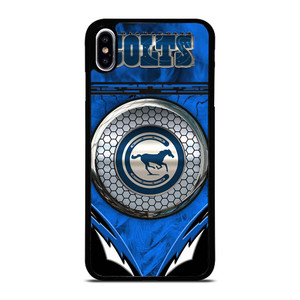 INDIANAPOLIS COLTS METAL LOGO iPhone XS Max Case Cover