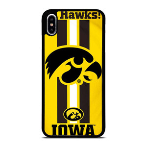 IOWA HAWKEYES FLAG iPhone XS Max Case Cover