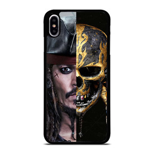 JACK SPARROW PIRATES OF THE CARIBBEAN SKULL iPhone XS Max Case Cover
