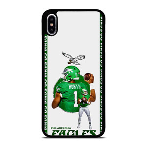 JALEN HURTS PHILADELPHIA STRIPE iPhone XS Max Case Cover