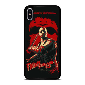 JASON FRIDAY THE 13TH POSTER iPhone XS Max Case Cover