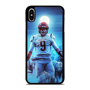 JOE BURROW CINCINNATI BENGALS TIGER iPhone XS Max Case Cover