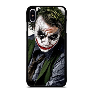 JOKER HEATH LEDGER ART iPhone XS Max Case Cover JOKER HEATH LEDGER ART iPhone XS Max Case Cover