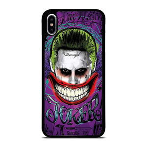 JOKER SUICIDE SQUAD ART iPhone XS Max Case Cover