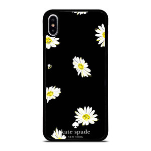 KATE SPADE FLOWER IN BLACK iPhone XS Max Case Cover