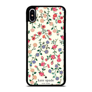 KATE SPADE FLOWER PATTERN iPhone XS Max Case Cover