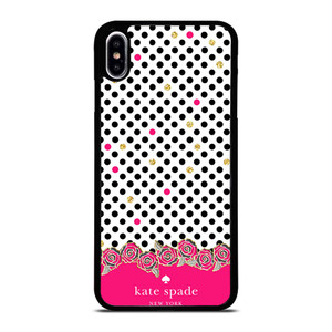 KATE SPADE FLOWER POLKADOT iPhone XS Max Case Cover