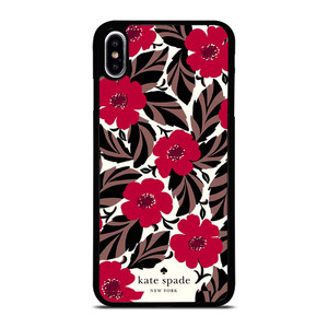 KATE SPADE FLOWER RED iPhone XS Max Case Cover