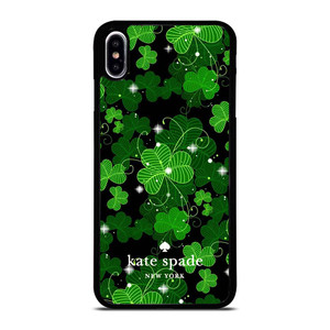 KATE SPADE GREEN LEAFS iPhone XS Max Case Cover