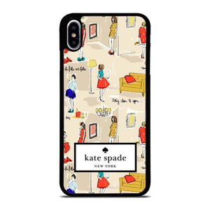 KATE SPADE NEW YORK ART iPhone XS Max Case Cover KATE SPADE NEW YORK ART iPhone XS Max Case Cover