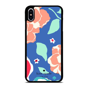 KATE SPADE NEW YORK BLUE FLORAL iPhone XS Max Case Cover