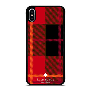 KATE SPADE NEW YORK RED iPhone XS Max Case Cover