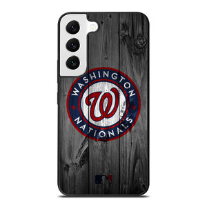 WASHINGTON NATIONALS BASEBALL MLB WOOD LOGO Samsung Galaxy S22 Case Cover