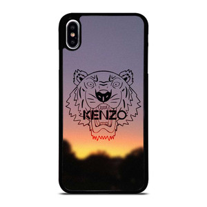 KENZO PARIS SUNSET LOGO iPhone XS Max Case Cover