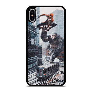 KINGKONG VS SPIDER iPhone XS Max Case Cover
