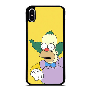 KRUSTY THE CLOWN CARTOON iPhone XS Max Case Cover