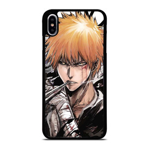 KUROSAKI ICHIGO BLEACH ART iPhone XS Max Case Cover