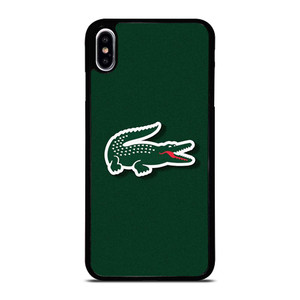 LACOSTE CROCODILE GREEN iPhone XS Max Case Cover