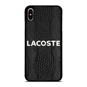 LACOSTE CROCODILE SKIN iPhone XS Max Case Cover