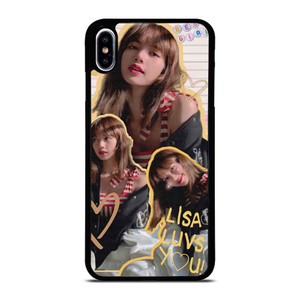 LALISA BLACKPINK CUTE COLLAGE iPhone XS Max Case Cover