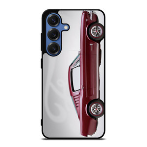 1965 FORD MUSTANG RED CAR Samsung Galaxy S25 Case Cover