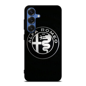 ALFA ROMEO METAL BLACK Samsung Galaxy S25 Case Cover ALFA ROMEO METAL BLACK Samsung Galaxy S25 Case Cover
