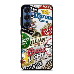 ALL BEER BRAND LOGO Samsung Galaxy S25 Case Cover ALL BEER BRAND LOGO Samsung Galaxy S25 Case Cover