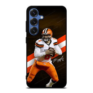 BAKER MAYFIELD CLEVELAND BROWNS NFL Samsung Galaxy S25 Case Cover BAKER MAYFIELD CLEVELAND BROWNS NFL Samsung Galaxy S25 Case Cover