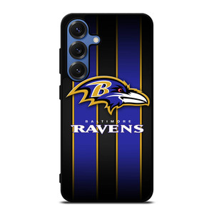 BALTIMORE RAVENS NFL STRIPE LOGO Samsung Galaxy S25 Case Cover BALTIMORE RAVENS NFL STRIPE LOGO Samsung Galaxy S25 Case Cover